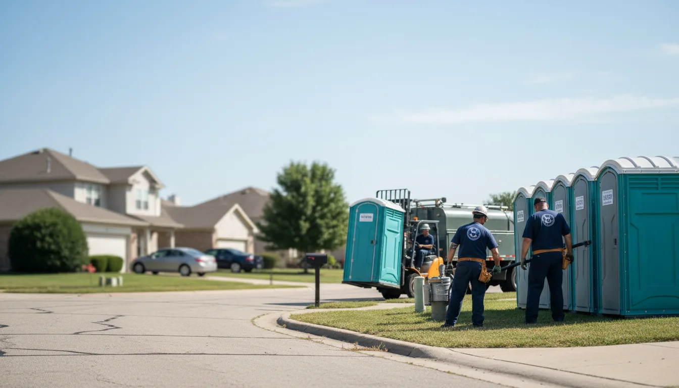 Porta Potty Rental in Waterford, MI near me